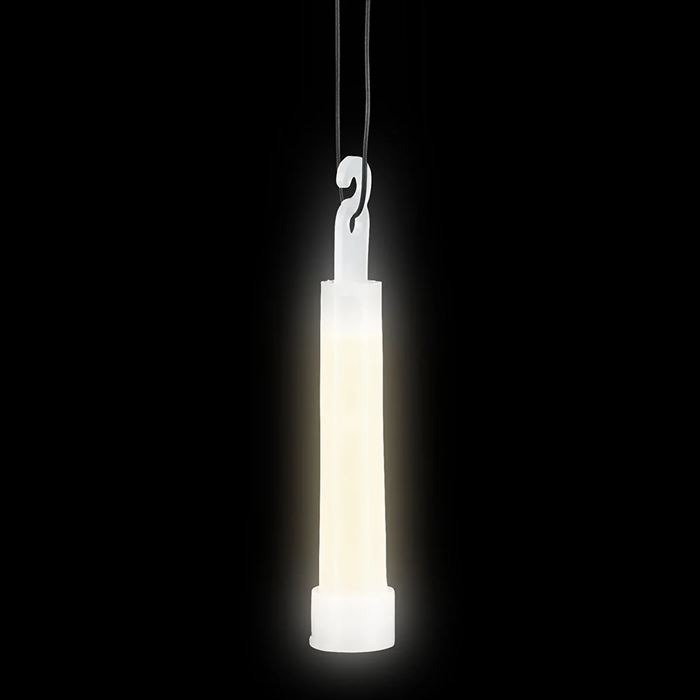 JR66476 White Glow Stick Necklace 4"